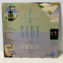 角松敏生 / Girl In The Box / Step Into The Light / 12inch レコード/ RAL-4504 / 1984 / CITY POP BOOGIE / TOSHIKI KADOMATSU_画像2