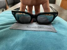 roars original sunglass ロアーズオリジナル サングラス　ミラーレンズ　中古　美品_画像2