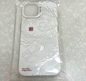 新品/iphone13 シリコン製 カバーケース　龍 和柄/カメラプロテクター付 匿名送料無料 ドラゴン 辰年 開運 運気上昇 登り龍 竜 /B