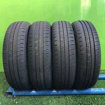 AE357-401 ほぼ新品 DAIHATSU 美品 ダンロップ EC300 165/65R14 【4本set】14x5J +35 100 4穴　ダイハツ純正 トール ブーン 等　_画像6