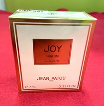 JEAN PATOU ジャン パトゥ ジョイ JOY パルファム 7ml 未使用 未開封 箱付き_画像1