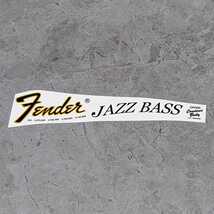 Fender JAZZ BASS 水転写デカール CBSロゴ _画像1