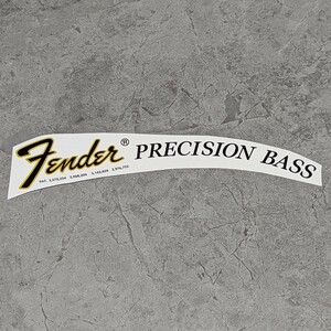 Fender PRECISION BASS 水転写デカール CBSロゴ