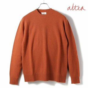 ◆【altea(アルテア)/秋冬/ウールカシミヤミドルゲージシームレスクルーネックニット (2161211)】[alt2280012-M]