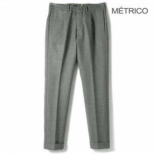 ◆【METRICO(メトリコ)/秋冬/ウールライトフランネル1プリーツテーパードパンツ (PAYSAN/12148)】[mtr2350281-48]