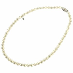 ミキモト MIKIMOTO パールネックレス ホワイト アクセサリー 中古品 4398wbzMY