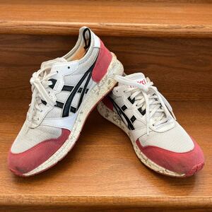 アシックス タイガー スニーカー ASICS TIGER HYPER GEL-LYTE ハイパーゲルライト 1191A017-100 WHT/ROUGE ホワイト/ルージュ 25.5 US7.5