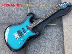 ◆◇FERNANDES　フェルナンデス　Ｔｈｅ　Ｆｕｎｃｉｏｎ　ストラトキャスターギター　ブルーバースト　コイルタップスイッチ付き◇◆