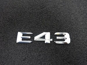 メルセデス ベンツ E43 トランク エンブレム リアゲートエンブレム W213 S213 AMG Eクラス セダン ワゴン 高年式形状