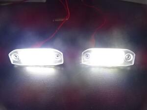  ultra white light! exchange type! Volvo canceller built-in LED number light V70 C70 S60 V60