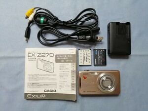 カシオ CASIO デジタルカメラ EXILIM EX-Z270