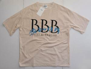定価19800 新品 本物 バレエ Ballet by BACKLASH BBB Tシャツ 23-11-BKW-03 バックラッシュ 7169