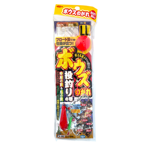SASAME ボウズのがれ 投釣りの巻 X-002 LL 丸セイゴ14号/アブミ10号 中層から底の魚 仕掛が立つフロート玉付 釣り 仕掛け ささめ針