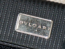 中古 BVLGARI ブルガリ ミレリゲ キーケース 6連 レザー ブラック シルバー 金具 ロゴ 小物 25559_画像6