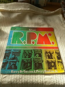 LP　R.P.M.　Barry De Vorzon　Perry Botkin Jr.　米盤　シュリンク付き