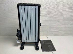 【★31-2729】■中古■Delonghi デロンギ　2018年　マルチダイナミックヒーター　MDHU09-BK 900W 6～8畳用 取説付（3084）