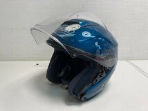 【★32-5323】■中古■SHOEI J-FORCE4 ジェットヘルメット　ラグナブルー Mサイズ　ショーエイ（7226）_画像1