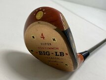 【★30-4902】■中古■ホンマ K24 K18 hiro honma BIG-LB CLASSIC 4W パーシモン 24金 ヒロホンマ 4番ウッド（8977）_画像9