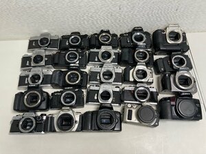 【★03-1610】■ジャンク■ジャンク 一眼レフ カメラ まとめ売り 24個 Nikon Canon OLYMPUS MINOLTA PENTAX COSINA 等（5127）