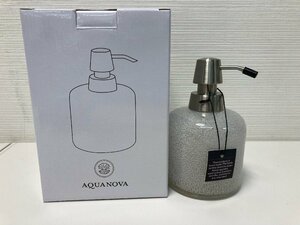 【★99-02-9732】■未使用■AQUANOVA アクアノヴァ FYRA Soap dispenser ソープディスペンサー FYRDIS-43