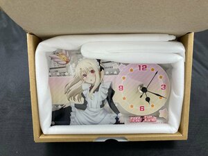 【★03-1616】■中古■アニメグッズ Fate/kaleid liner プリズマ☆イリヤ ドライ WEBくじ A賞 アクリルクロック TYPE-MOON（8918）