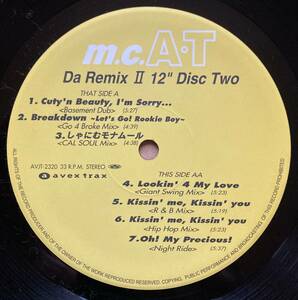 m.c.A・T ／ Da Remix Ⅱ Disc Two avex AVJT-2320