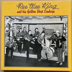 6枚組 CD BOX PEE WEE KING & THE GOLDEN WEST COWBOYS BEAR FAMILY