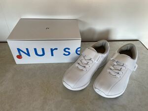 B* new goods * Fuji rubber nurse nurse air 24.5cm white / white NURSE 770 ES-90 nursing . nursing .*