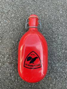 ◆LE GRAND TETRAS/グランテトラ◆0.75L レッド　赤　ボトル　水筒　キャンプ　当時物◆