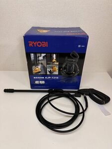 W323-T20-609 RYOBI リョービ 高圧洗浄機 AJP-1310 工具 家庭用家電 業務用 掃除機具 箱付き 通電動作確認済み ③