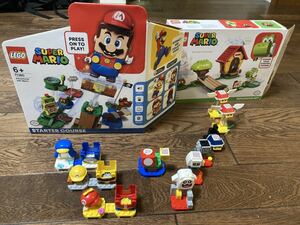 【お得セット売り】レゴマリオスーパーマリオスターターセットぼうけんのはじまりピルダープロペラペンギンマリオキャラクターズパック