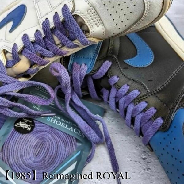 KENJI GRAPHICS × NODCSHOELACES 【1985】 Reimagined ROYAL 160cm