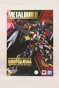 065 k1317 未開封 バンダイ METAL BUILD ガンダムアストレイ ゴールドフレーム天ミナ 天空の皇女Ver.