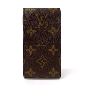 ルイヴィトン LOUIS VUITTON M63024 シガレットケース タバコケース エテュイシガレット モノグラムキャンバス ブラウン