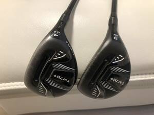 HONMA ホンマ TW757 ユーティリティー 3番18度・4番21度 HZRDUS SMOKE BLACK RDX 6.0 6.5 ２本セット