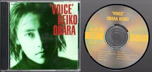 希少です！ 小原慶子 ( Keiko Obara ) 「 ヴォイス ( Voice ) 」■ 1988 Baidis 30CH-298 参加アーチスト：国吉良一、坪倉唯子、下成佐登子