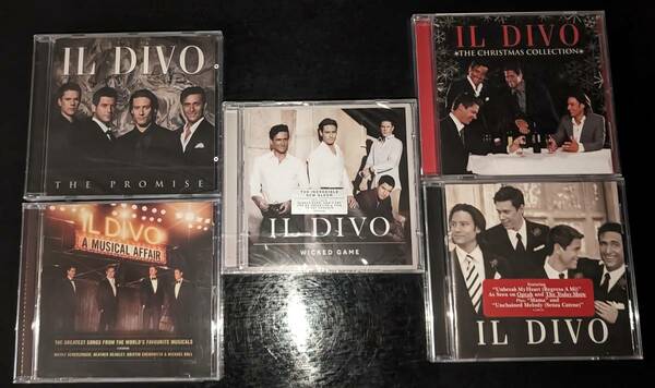 新品未開封【IL DIVO イル・ディーヴォ 5枚セット 】 輸入盤 / CD 