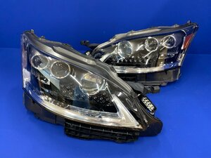 UVF45 LEXUS LS600 バージョンL 後期 純正 LED ヘッドライト KOITO 50-142 左右セット 　　　　　　　　　2400006　2I10-1 幸