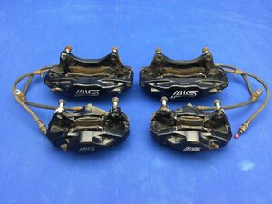 １円スタート！スバル GDB インプレッサ STi Brembo 4POT 2POT キャリパー 1台分 セット　　　　　　　　　　　2400010　2J1-5 林