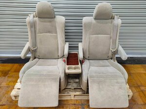 20 Alphard Vellfire7 person ベージュ モケット セカンド Seat leftrightset 手動　　　　　　2303035 2F3-2 友