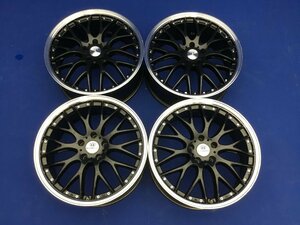 MULTI FORCHETTA 19×8J+38 PCD114.3 5穴 ハブ径73 4本　　　　　　　　　　　　10020　　2F8-1　城