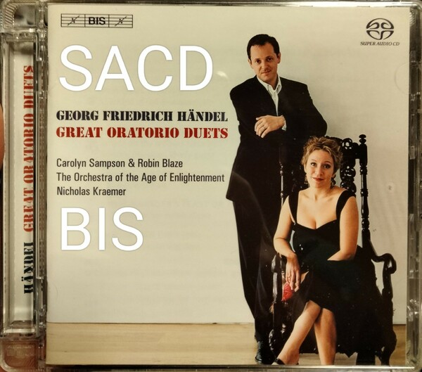 SACD ヘンデル　オラトリオ　キャロリンサンプソン　ビス　クラシック　handel carolyn sampson BIS great english oratorios　声楽