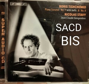 SACD 現代音楽　ティシチェンコ　ピアノ　ソナタ　7番　8番　nicolas stavy tishchenko BIS ビス　クラシック　器楽