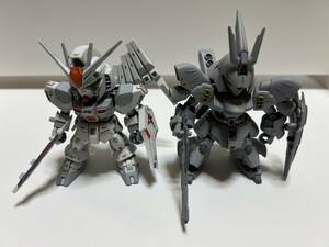 SDガンダム BB戦士 νガンダム サザビー 塗装済完成品