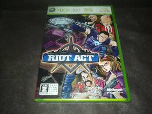 XBOX360 新品未開封 ライオット アクト RIOT ACT