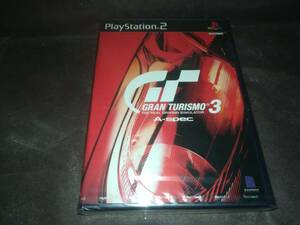 PS2 新品未開封 GRAN TURISMO 3 THE REAL DRIVING SIMULATOR A-spec グランツーリスモ 3