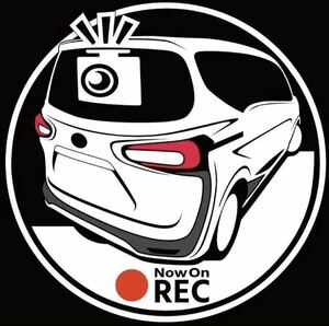  марка машины . цвет модификация возможность Toyota Sienta регистратор пути (drive recorder) do RaRe ko стикер 
