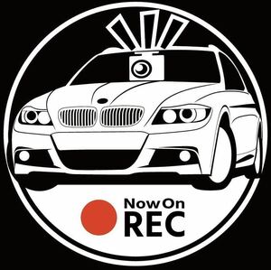 e91 e90 bmw 3シリーズ　ドラレコ　ドライブレコーダー　ステッカー　mスポーツ