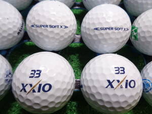 [XX195] ゼクシオ スーパーソフトエックス XXIO SUPER SOFT X 20球 ロストボール【中古】