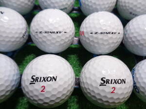 [SR675] スリクソン ゼットスター エックスブイ（ロゴ多数） 21年 SRIXON Z・STAR XV 20球 ロストボール 【中古】